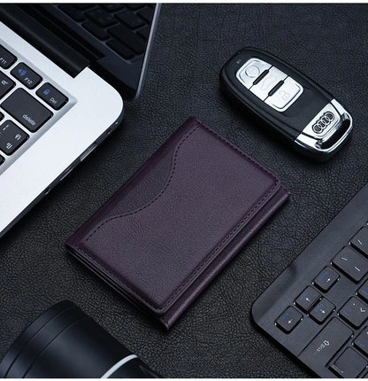 Porte-Cartes Magnétique en Cuir MagSafe – Coque de Protection iPhone 14 à 16 Pro/Max