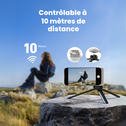 Poignée Smartphone FlashRetail – Support Magnétique et Télécommande pour Photos & Vidéos